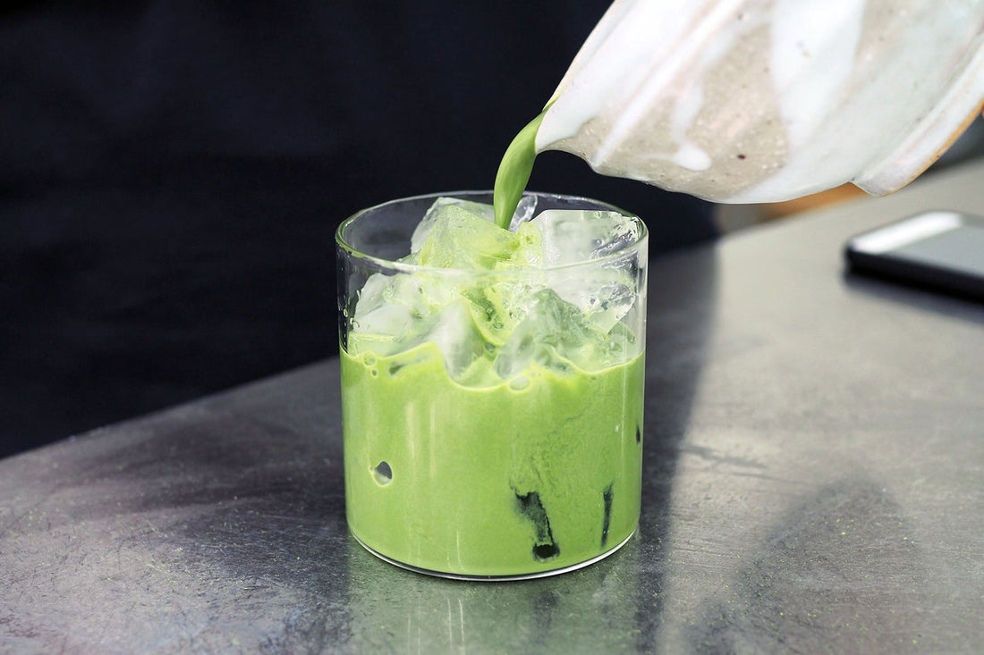 Matcha whisk and spoon
